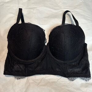 Victoria's Secret Black Lace Underwire Bra